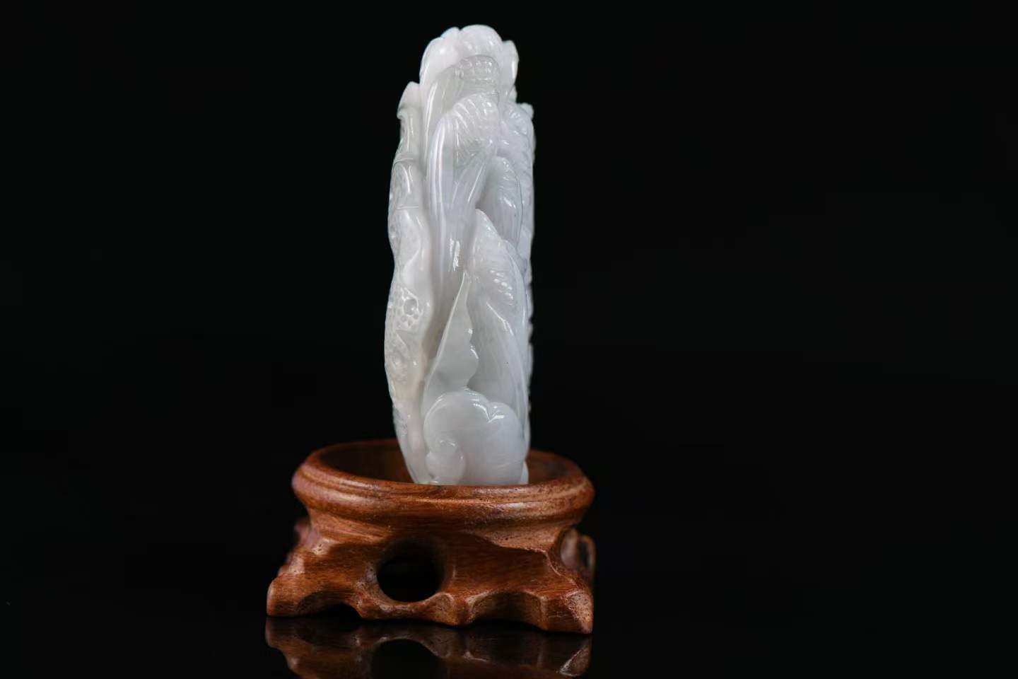 Dragon Guardian Jade Decor - Natural Grade A Jadeite Ornament