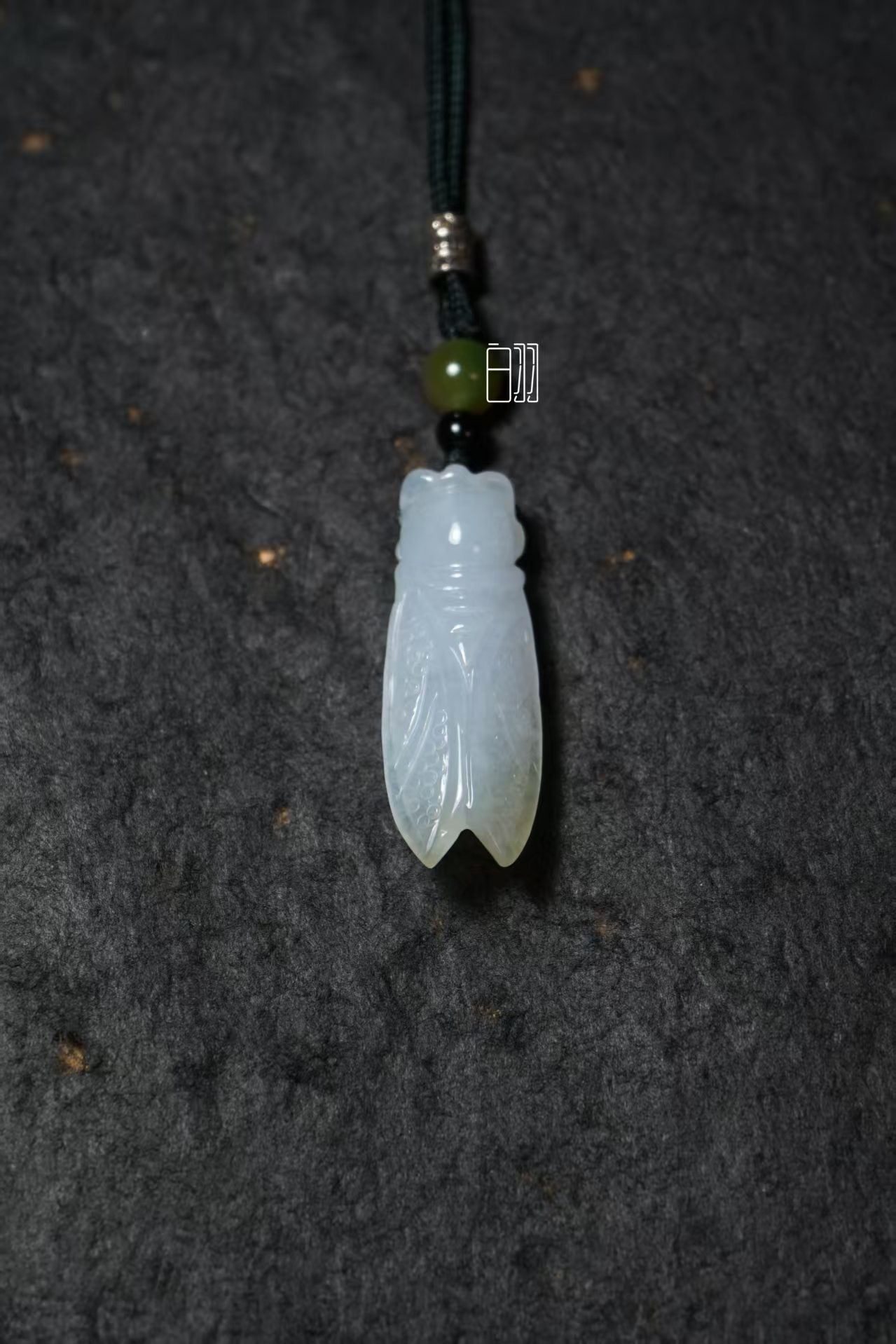 Jade Cicada Ambition Pendant - Natural Grade A Jadeite Cicada Locket