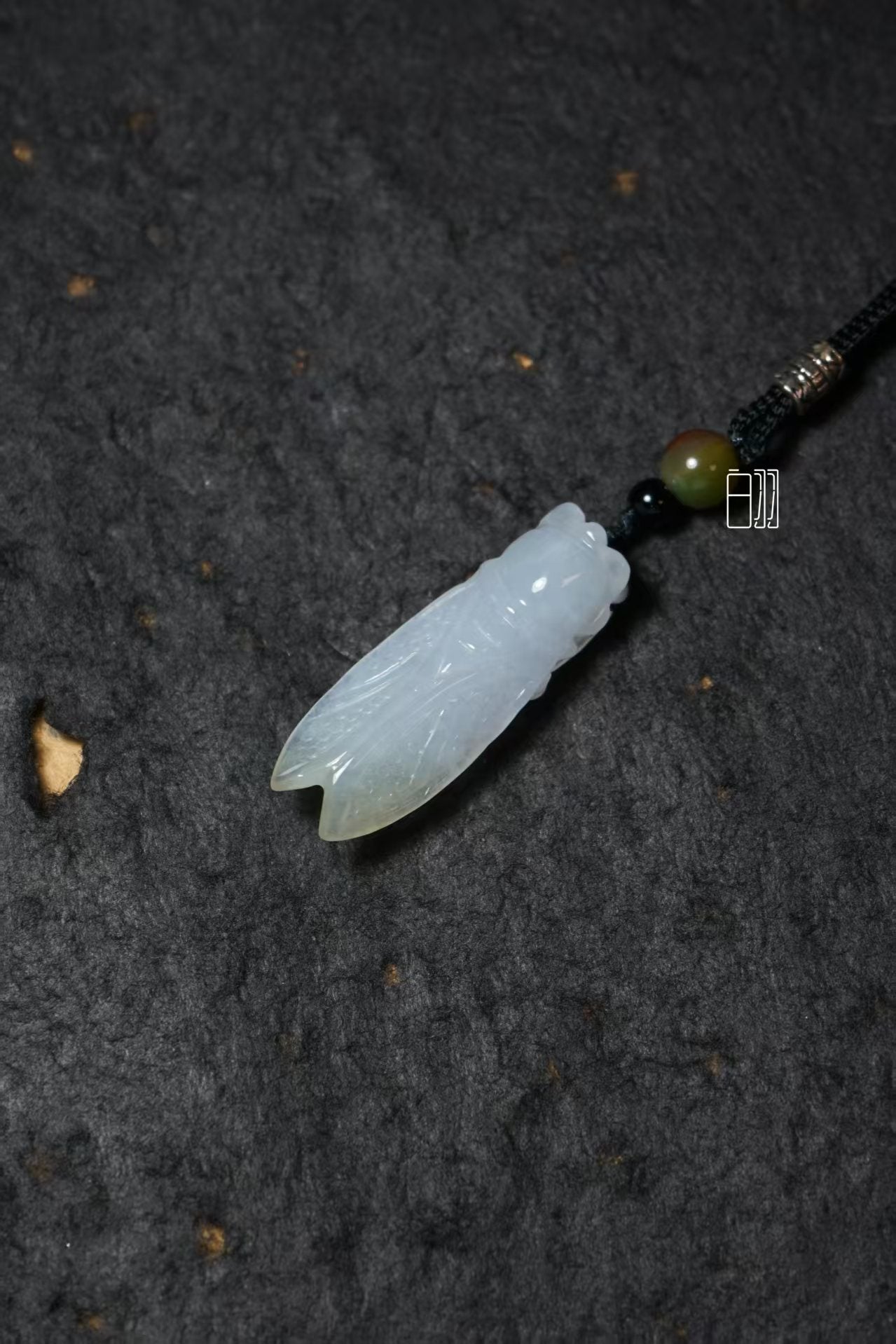 Jade Cicada Ambition Pendant - Natural Grade A Jadeite Cicada Locket