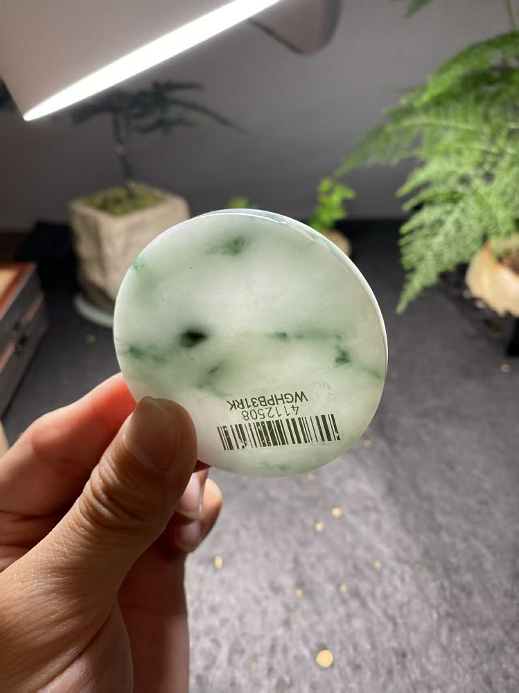 飘花翡翠明料片料 天然 A 货冰种飘花原石毛料