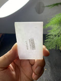 冰种晴水绿翡翠方牌料 天然 A 货原石明料